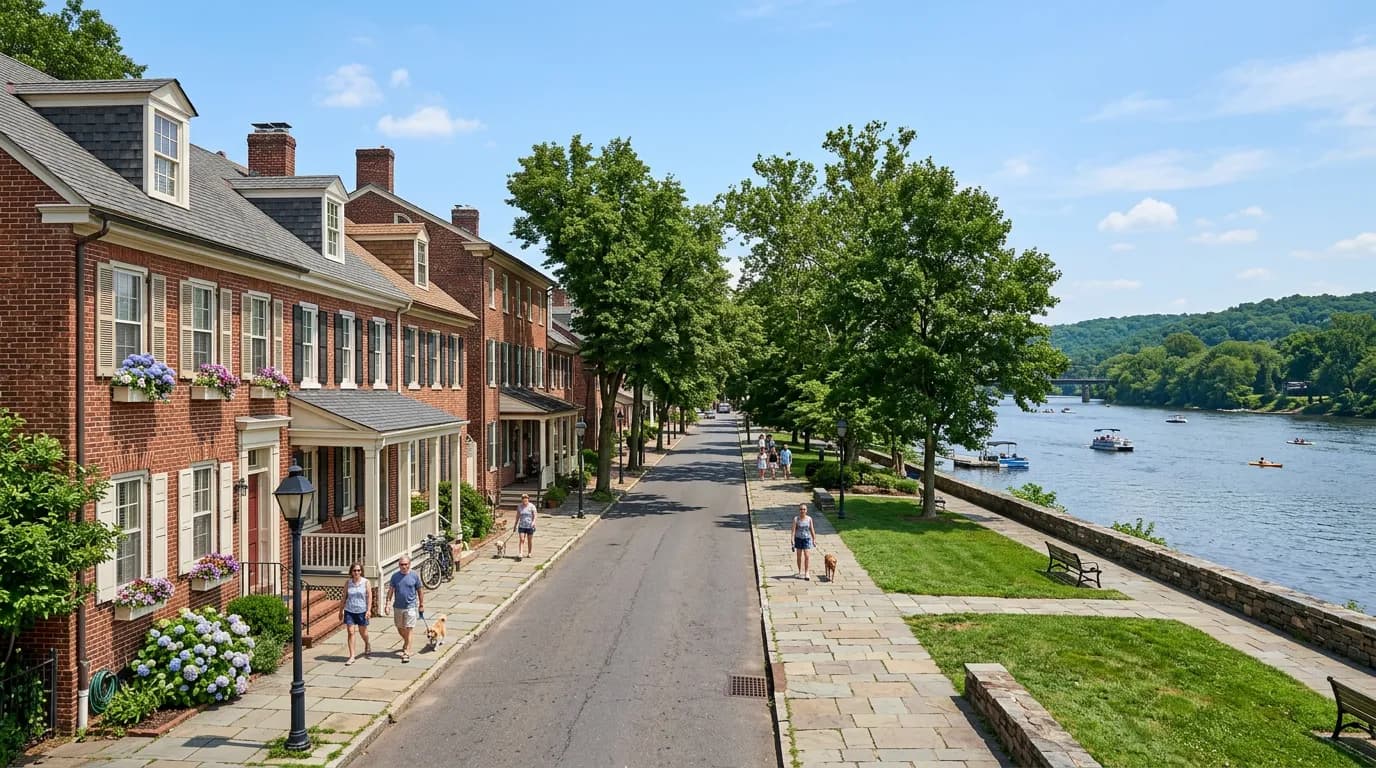Bristol in Bucks County, PA
