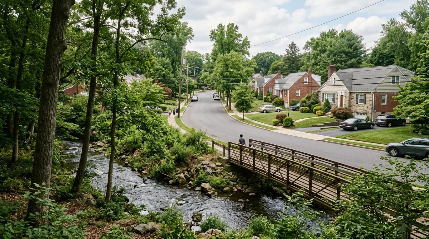 Brookhaven in Delaware County, PA