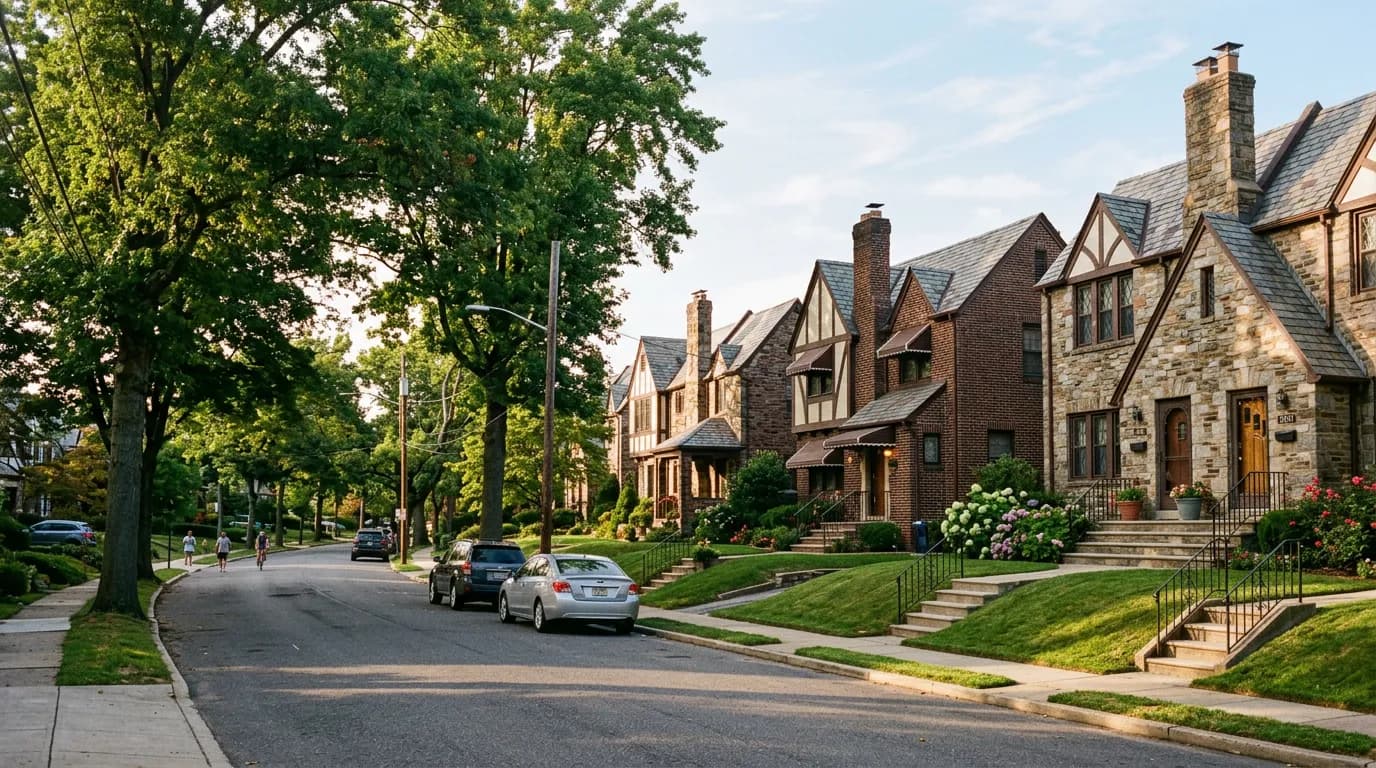 Drexel Hill in Delaware County, PA