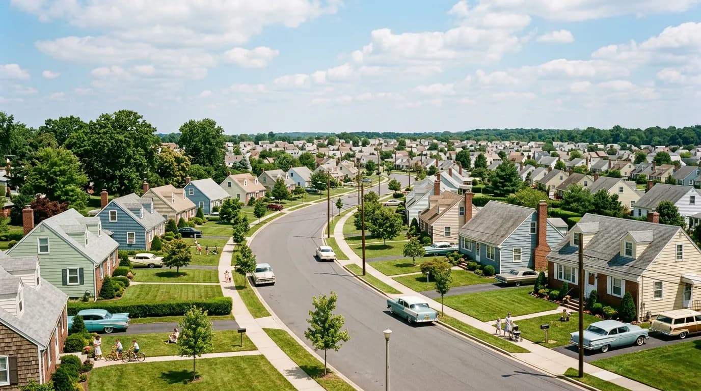 Levittown in Bucks County, PA