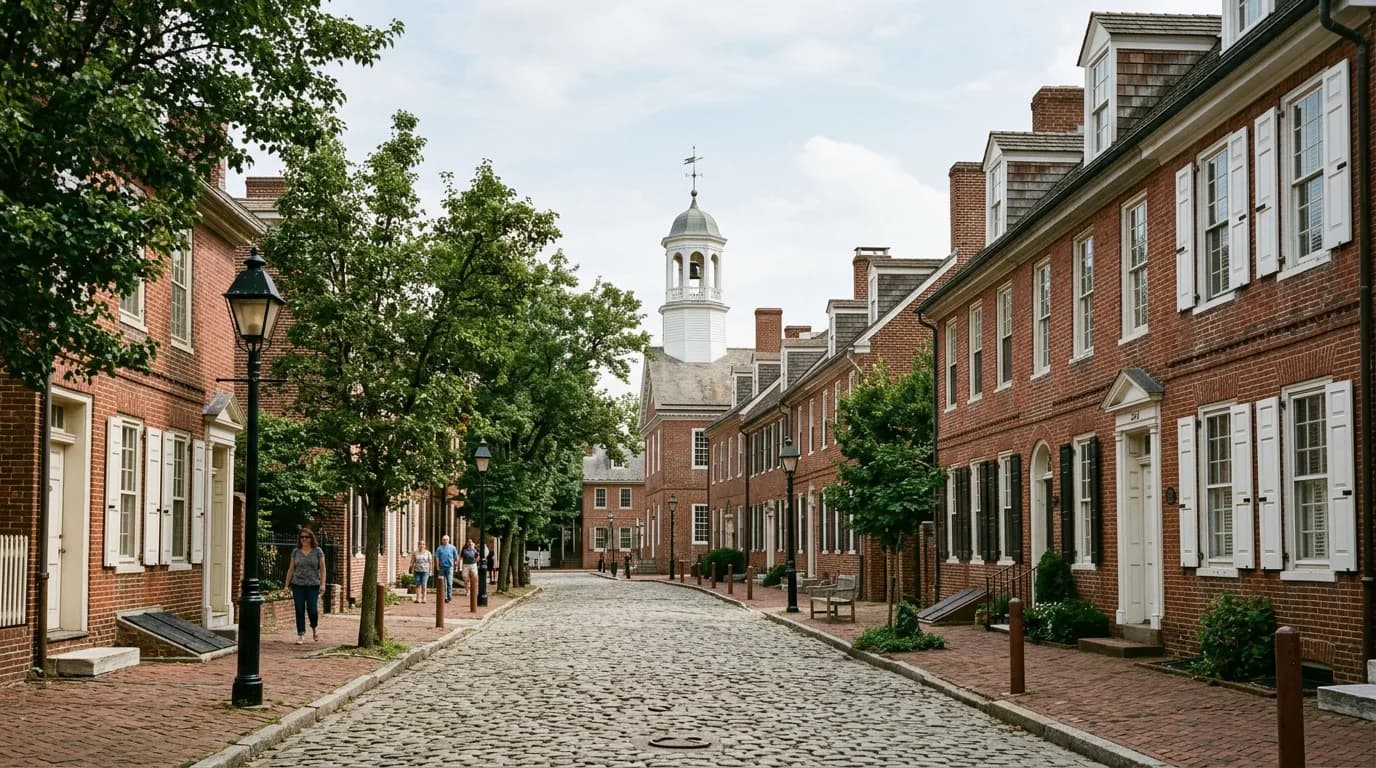 New Castle in New Castle County, DE