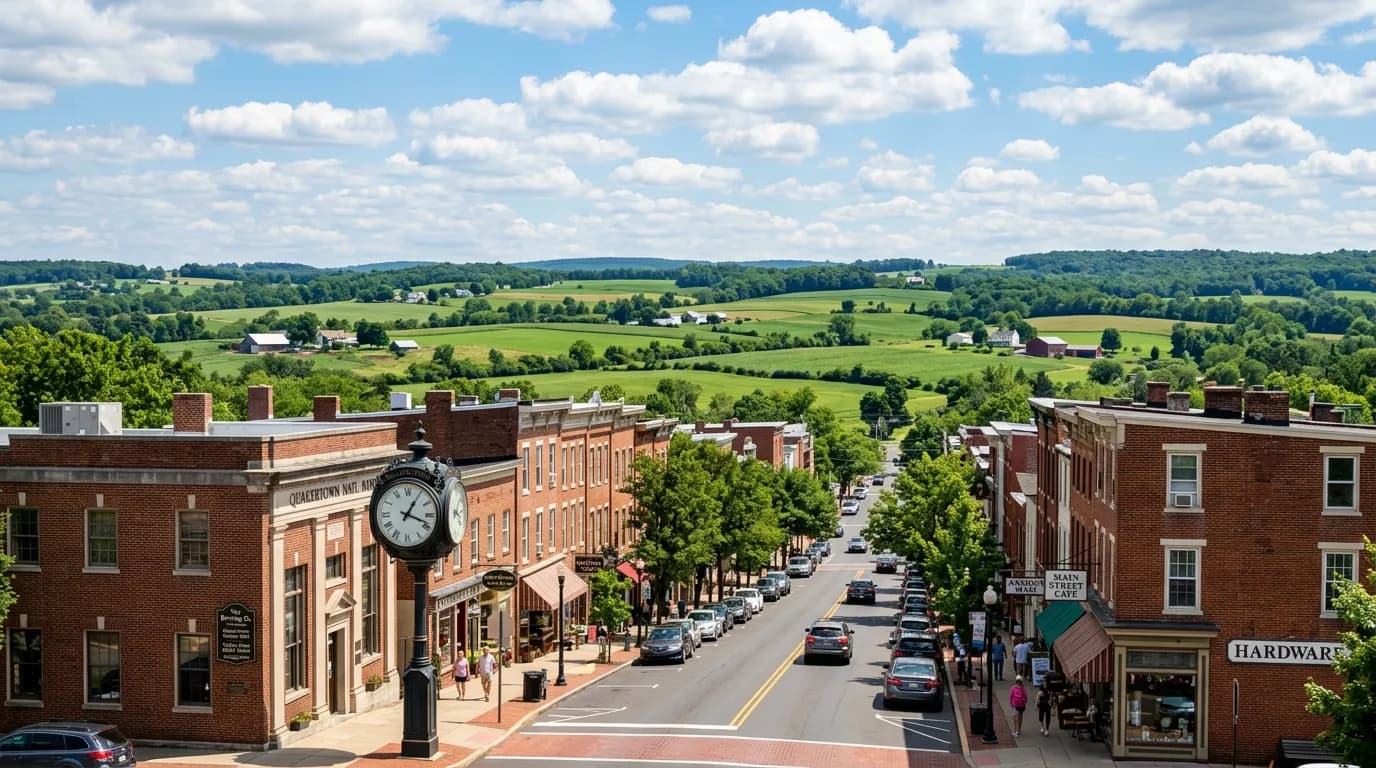 Quakertown in Bucks County, PA