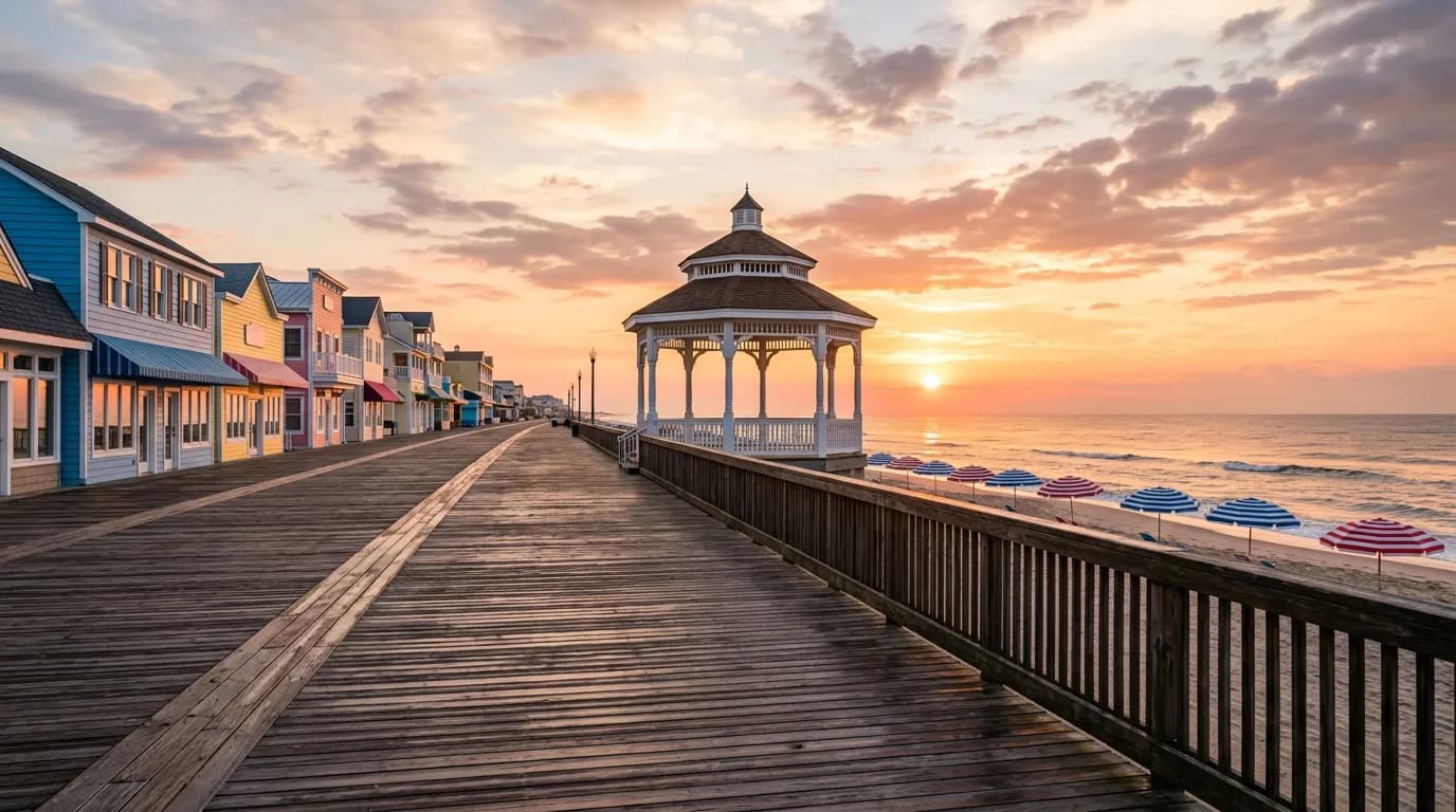 Rehoboth Beach in Sussex County, DE