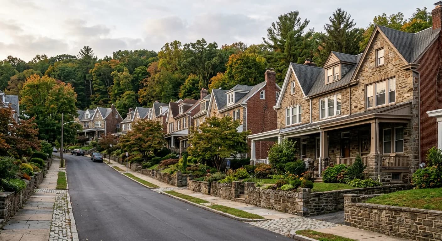 Roxborough in Philadelphia County, PA