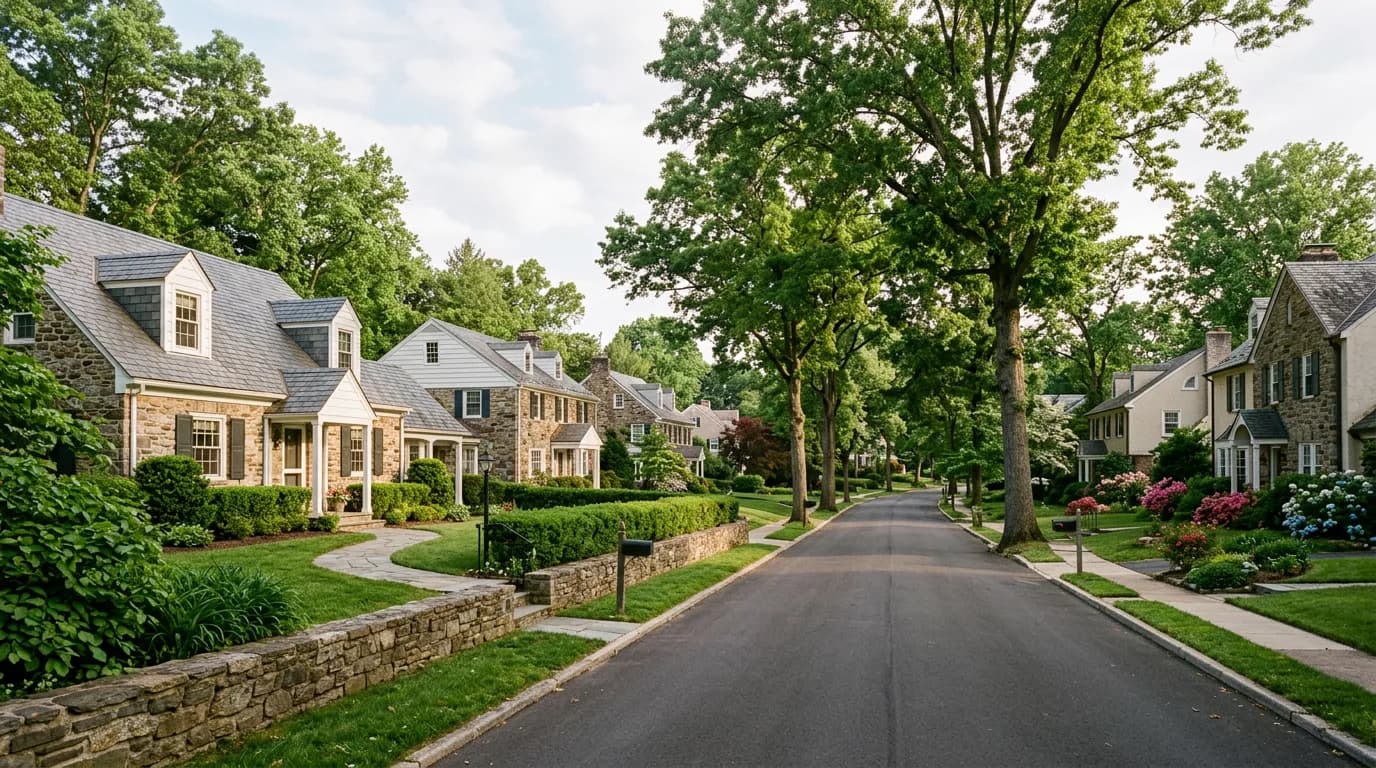 Springfield in Delaware County, PA