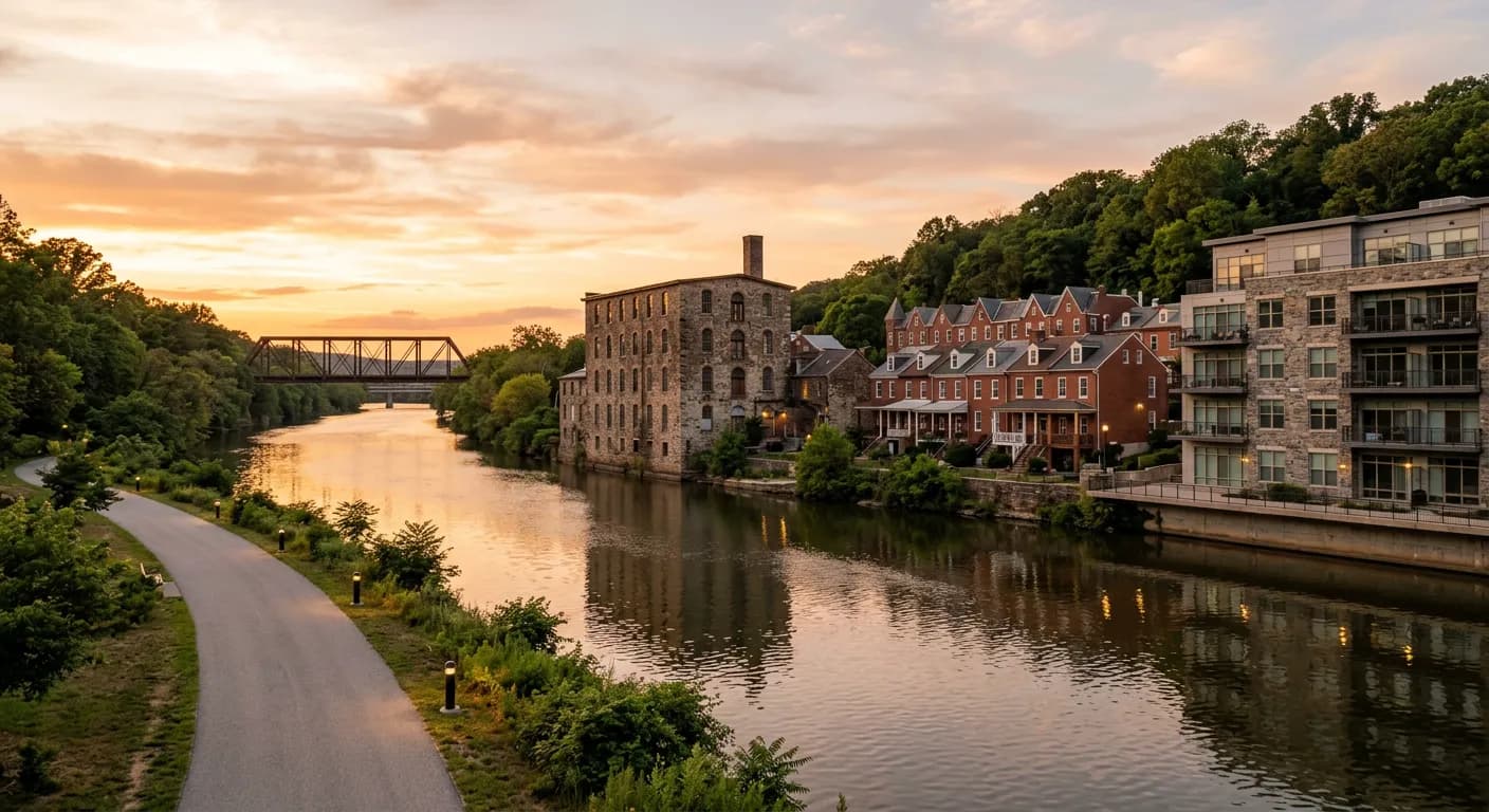 Conshohocken in Montgomery County, PA