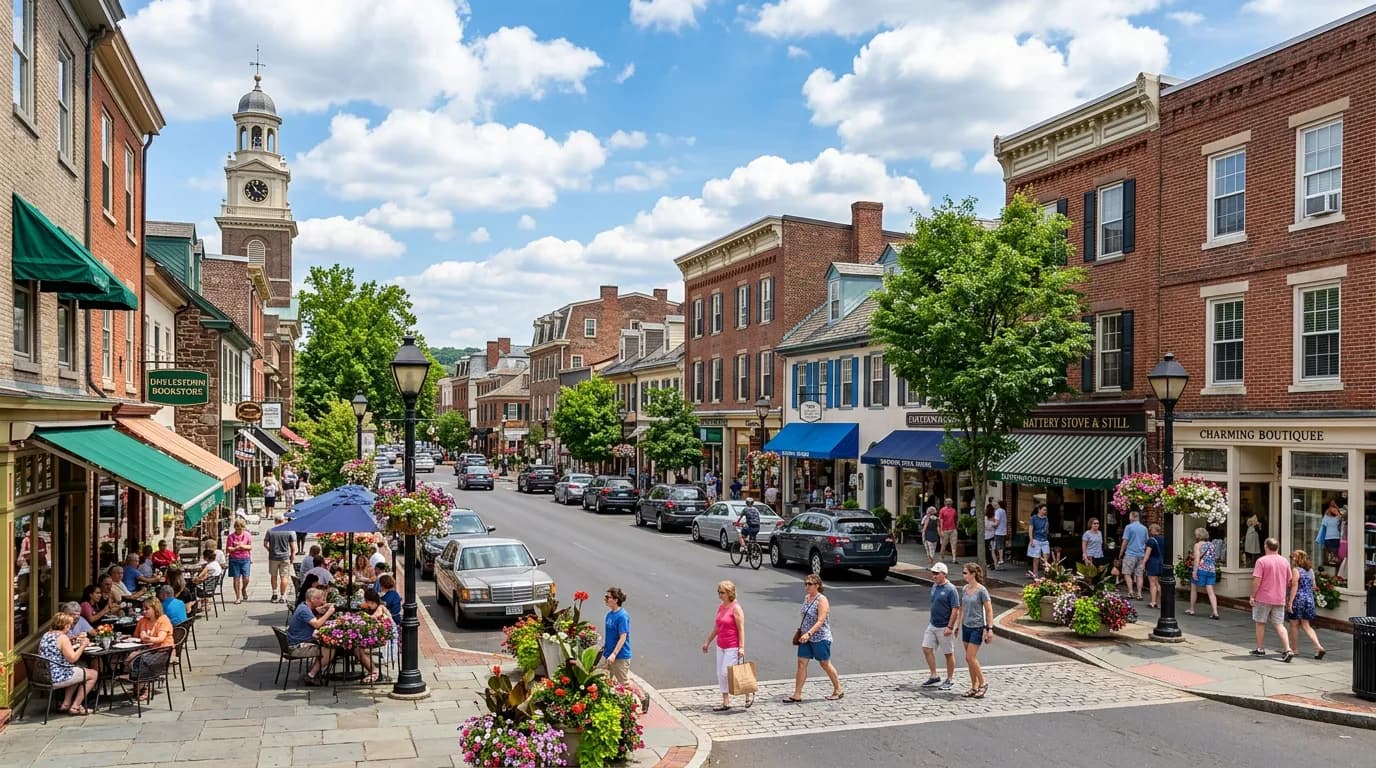 Doylestown in Bucks County, PA