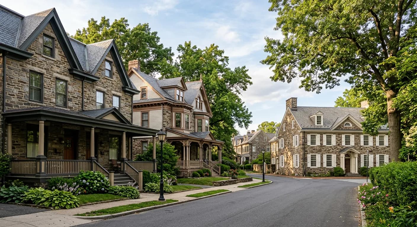 Germantown in Philadelphia County, PA