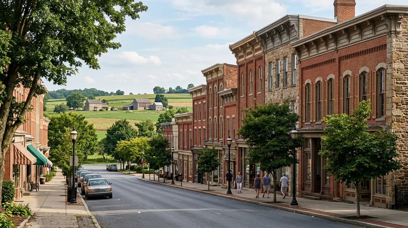 Oxford in Chester County, PA