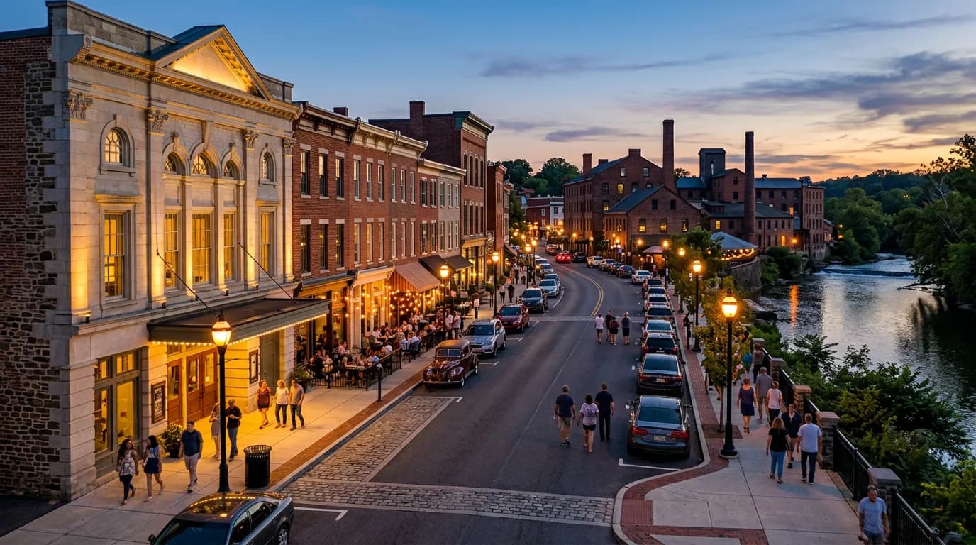 Phoenixville in Chester County, PA