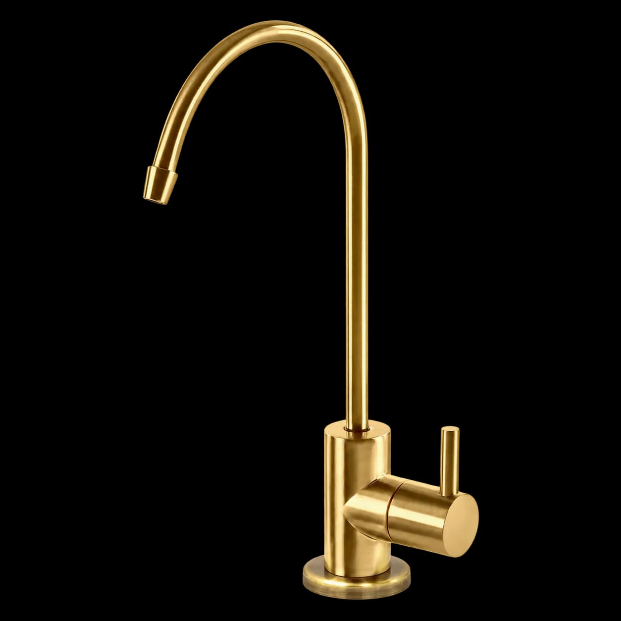 Brushed Gold drinking water faucet