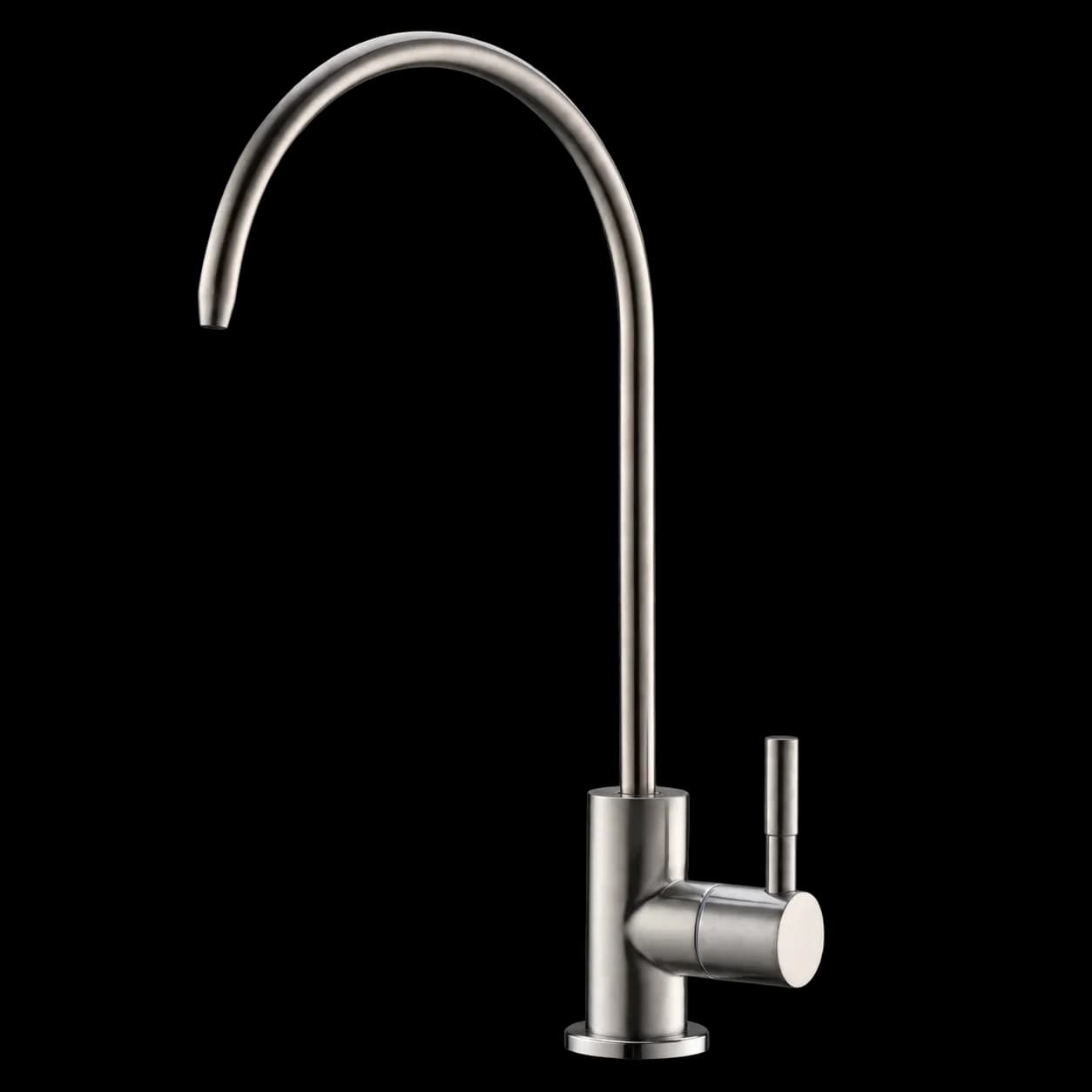 Brushed Nickel drinking water faucet